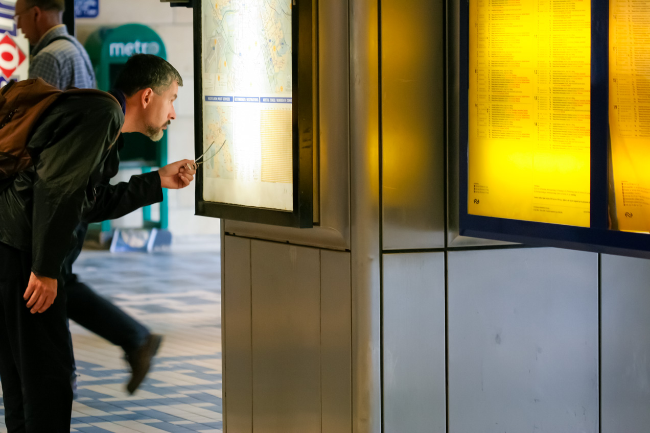 En el Metro en Amsterdam, Holanda. © mateoht 1990-2013 - http://lafotodeldia.net
