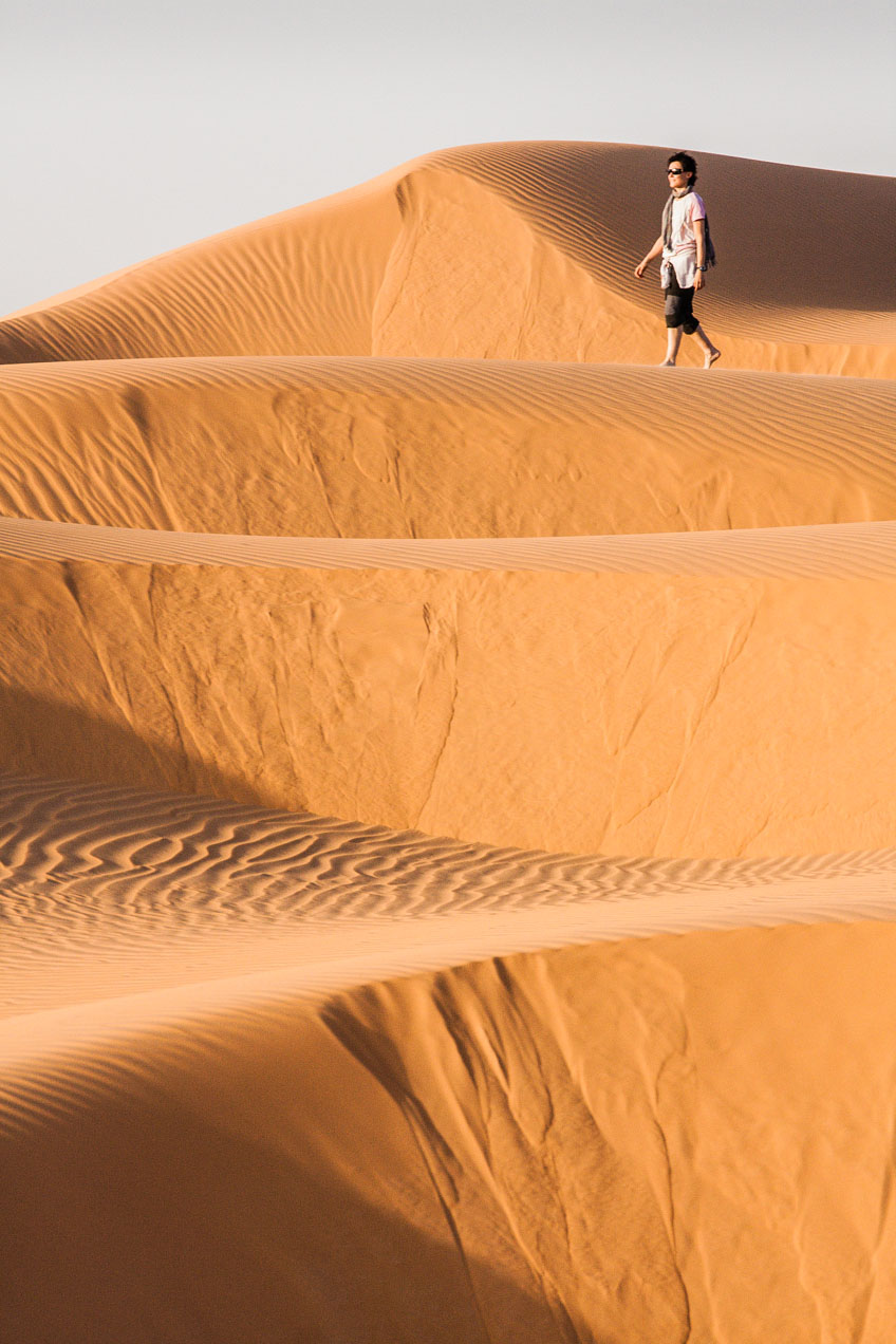 Dunas en el desierto de El Gólea, Argelia. © mateoht 1990-2013 - http://lafotodeldia.net
