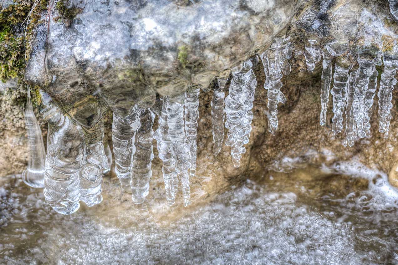 Hielo en el Peñagolosa, Castellón. © mateoht 1990-2013 - http://lafotodeldia.net