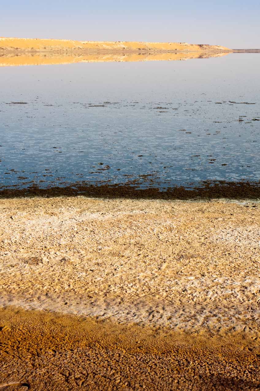 Lago salado en In Salah, Argelia. © mateoht 1990-2013 - http://lafotodeldia.net