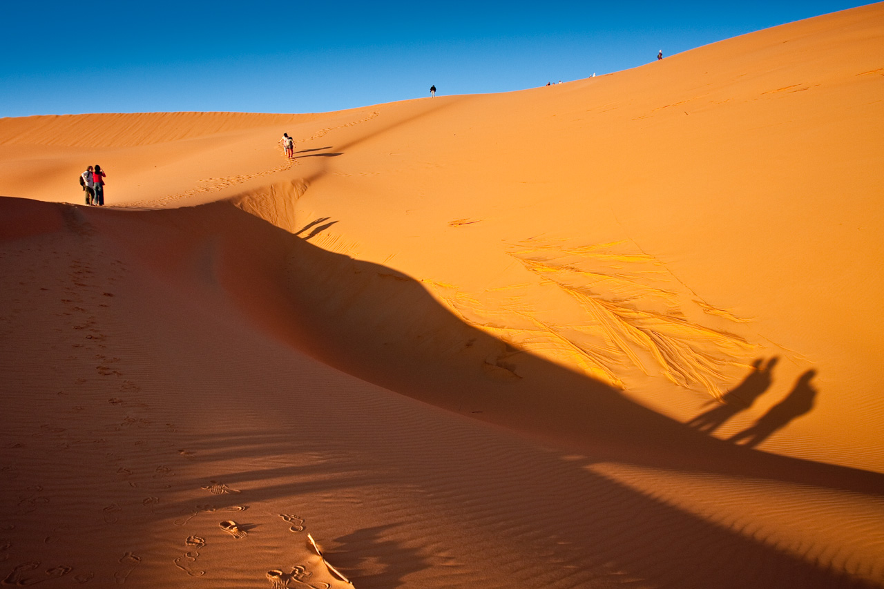 Atardecer en las dunas, Argelia. © mateoht 1990-2013 - http://lafotodeldia.net