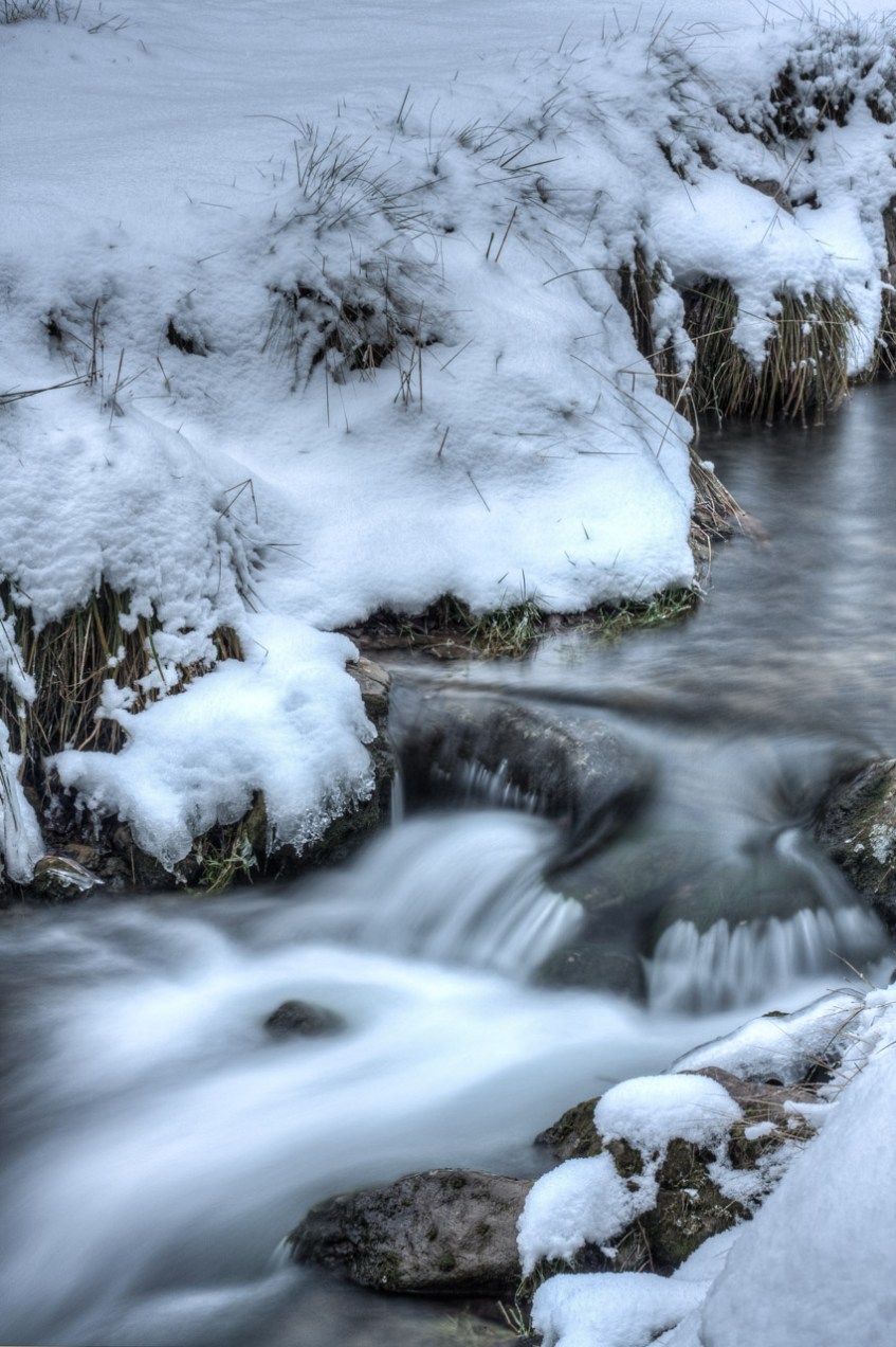Rio nevado en la Virgen de la Vega, Teruel. © mateoht 1990-2013 - http://lafotodeldia.net