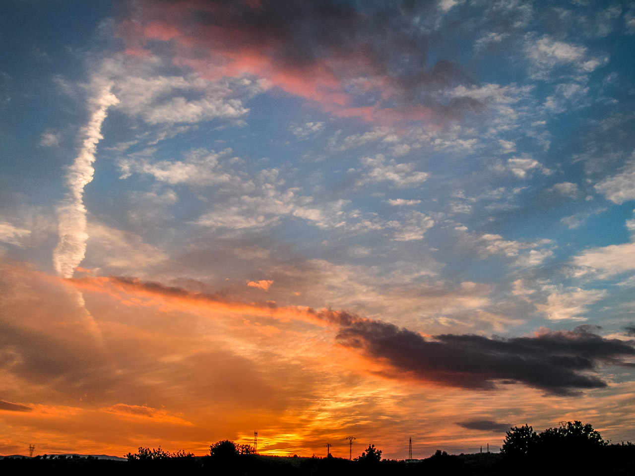 Atardecer en Alcasser. © mateoht 1990-2013 - http://lafotodeldia.net