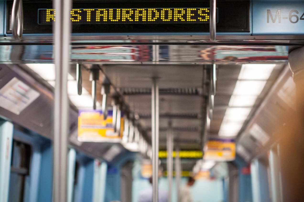 Interior del Metro, Lisboa. © mateoht 1990-2013 - http://lafotodeldia.net