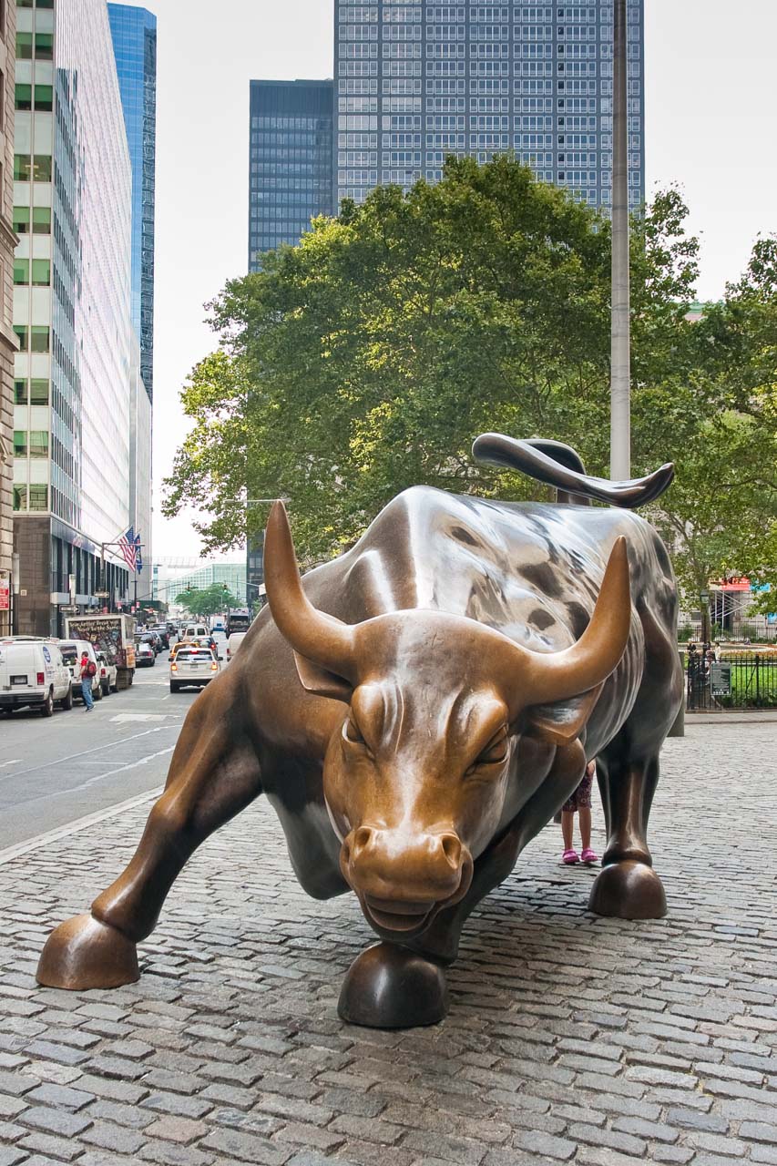 Estatua en Wall Street, Manhattan, New York © mateoht 1990-2013 - http://lafotodeldia.net