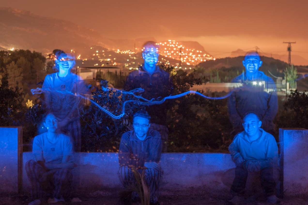 Mis amigos en La Nuncia, Alicante. © mateoht 1990-2014 - http://lafotodeldia.net